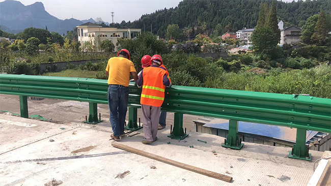 海南高速公路护栏板的维护确保道路安全的关键环节